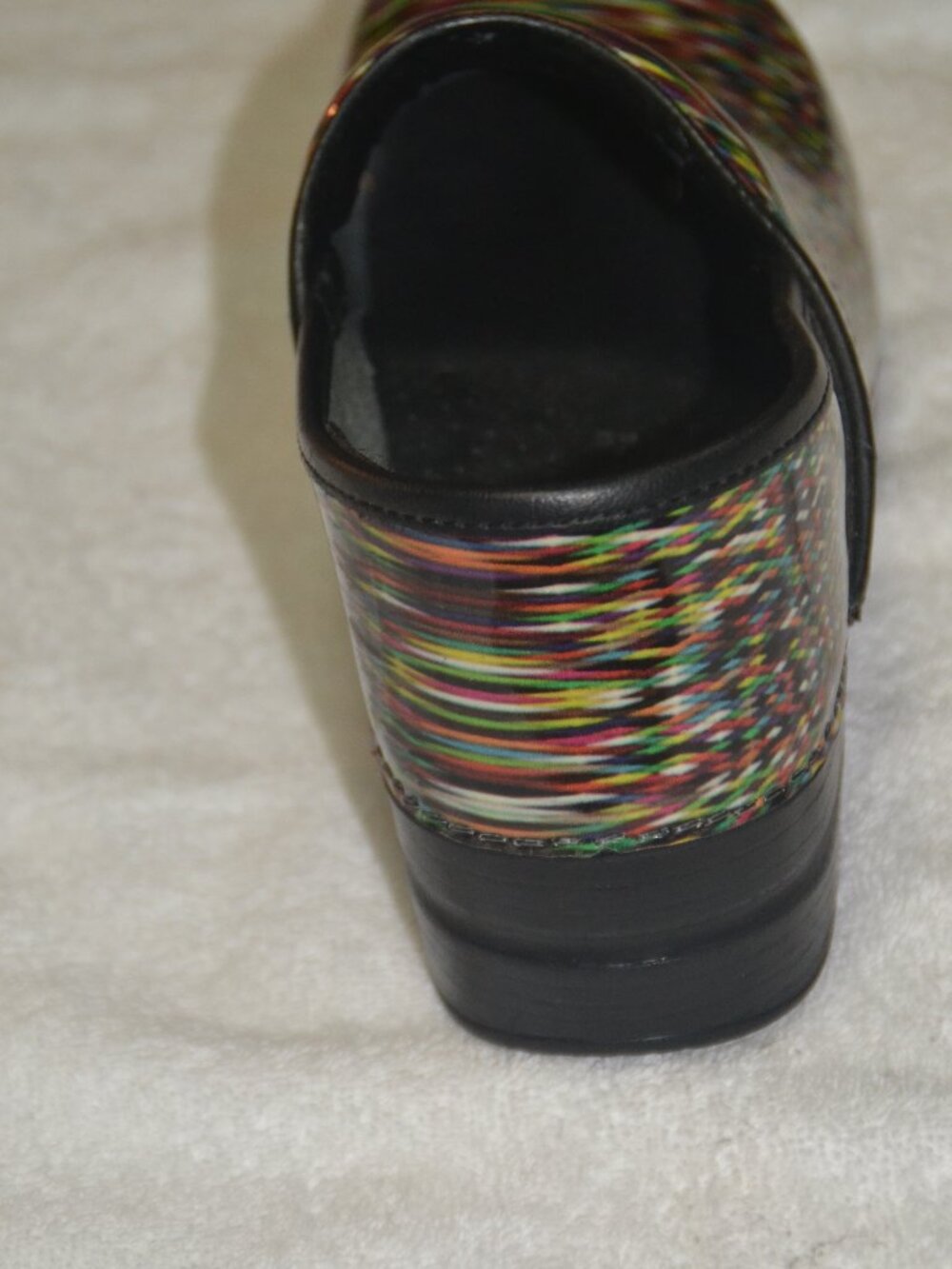 Dansko Multicolor Patterned Clogs - Picture 10 of 12